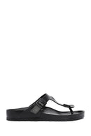 Birkenstock Men's Black Flip Flops Gizeh Eva Slippers | Derimod Birkenstock Men's Black Flip Flops Gizeh Eva Slippers | Derimod