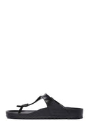Birkenstock Men's Black Flip Flops Gizeh Eva Slippers | Derimod Birkenstock Men's Black Flip Flops Gizeh Eva Slippers | Derimod
