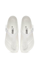 Birkenstock Women's White Flip Flops Gizeh Eva Slippers | Derimod Birkenstock Women's White Flip Flops Gizeh Eva Slippers | Derimod