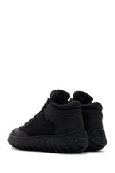 Camper Erkek Siyah Ground Michelin Deri Sneaker Bot | Derimod Camper Erkek Siyah Ground Michelin Deri Sneaker Bot | Derimod