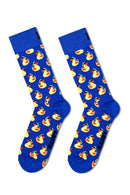 Happy Socks Male Multicolored Duck Patterned Cotton 3-Pack Sock Set | Derimod Happy Socks Male Multicolored Duck Patterned Cotton 3-Pack Sock Set | Derimod