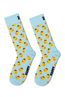 Happy Socks Male Multicolored Duck Patterned Cotton 3-Pack Sock Set | Derimod Happy Socks Male Multicolored Duck Patterned Cotton 3-Pack Sock Set | Derimod