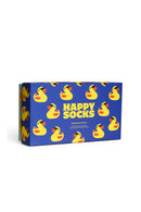 Happy Socks Male Multicolored Duck Patterned Cotton 3-Pack Sock Set | Derimod Happy Socks Male Multicolored Duck Patterned Cotton 3-Pack Sock Set | Derimod
