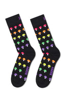 Happy Socks Male Black Gamer-Themed Cotton 4-Pack Socks Set | Derimod Happy Socks Male Black Gamer-Themed Cotton 4-Pack Socks Set | Derimod