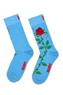 Happy Socks Woman Multicolored Patterned Cotton Socks | Derimod Happy Socks Woman Multicolored Patterned Cotton Socks | Derimod