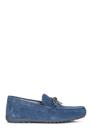 Geox Erkek Mavi Tivoli Süet Deri Loafer | Derimod Geox Erkek Mavi Tivoli Süet Deri Loafer | Derimod