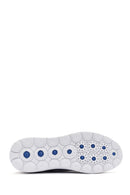 Geox Men's Blue Spherica Lace-Up Fabric Sneaker | Derimod Geox Men's Blue Spherica Lace-Up Fabric Sneaker | Derimod