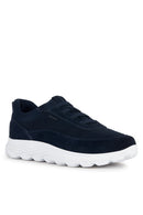 Geox Men's Navy Blue Spherica Ec2 Sneaker | Derimod Geox Men's Navy Blue Spherica Ec2 Sneaker | Derimod