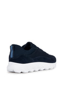 Geox Men's Navy Blue Spherica Ec2 Sneaker | Derimod Geox Men's Navy Blue Spherica Ec2 Sneaker | Derimod