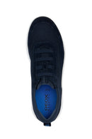 Geox Men's Navy Blue Spherica Ec2 Sneaker | Derimod Geox Men's Navy Blue Spherica Ec2 Sneaker | Derimod