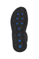 Geox Men's Brown U Spherica Ec5 Flat Sandals | Derimod Geox Men's Brown U Spherica Ec5 Flat Sandals | Derimod