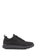 Geox Erkek Siyah Spherica Sneaker | Derimod Geox Erkek Siyah Spherica Sneaker | Derimod