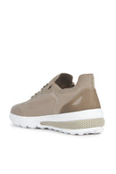 Geox Men's Beige U Spherica Active Sneaker | Derimod Geox Men's Beige U Spherica Active Sneaker | Derimod