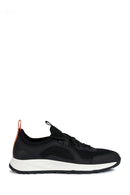 Geox Erkek Siyah Deri Detaylı U Terrestre Sneaker | Derimod Geox Erkek Siyah Deri Detaylı U Terrestre Sneaker | Derimod