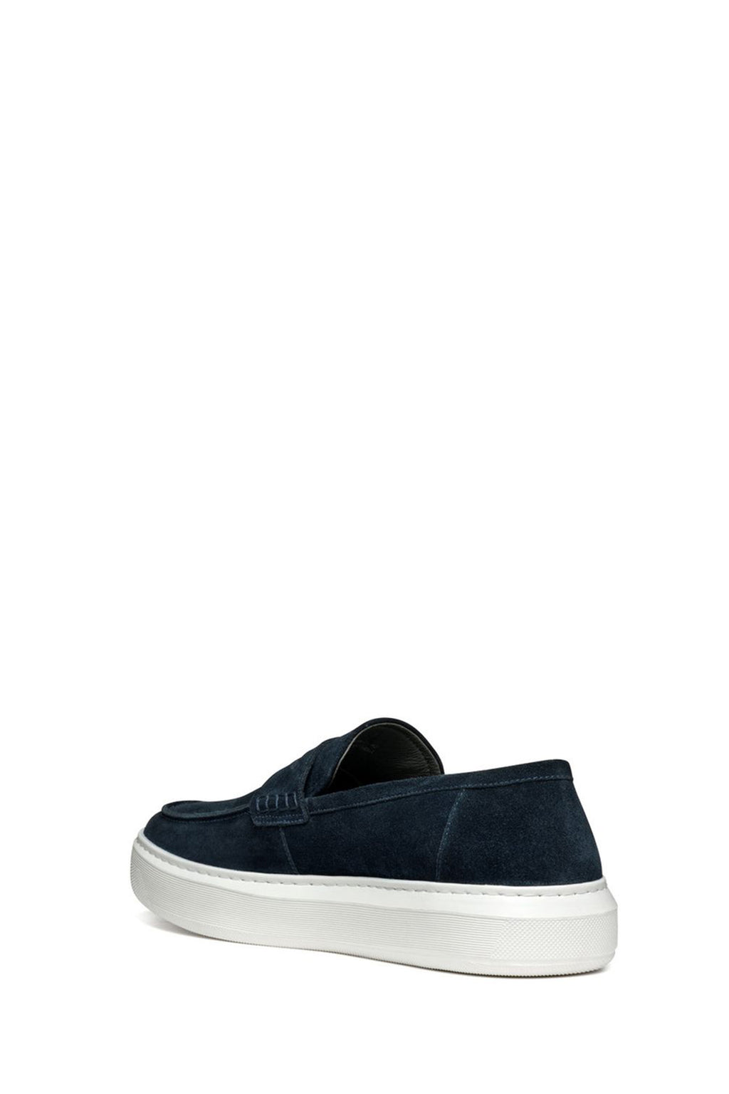 Geox Erkek Lacivert Deiven Süet Deri Casual Loafer