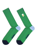Happy Socks Erkek Çok Renkli Desenli Pamuklu 2'li Çorap Seti | Derimod Happy Socks Erkek Çok Renkli Desenli Pamuklu 2'li Çorap Seti | Derimod