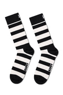 Happy Socks Woman Black Classic 4-Pack Cotton Sock Set | Derimod Happy Socks Woman Black Classic 4-Pack Cotton Sock Set | Derimod