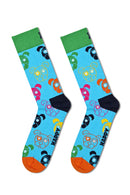 Happy Socks Erkek Çok Renkli Desenli Pamuklu 3’lü Çorap Seti | Derimod Happy Socks Erkek Çok Renkli Desenli Pamuklu 3’lü Çorap Seti | Derimod