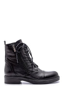 Women's Leather Zipper Detailed Boots | Derimod Women's Leather Zipper Detailed Boots | Derimod