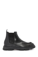 Men's Black Leather Chelsea Boots | Derimod Men's Black Leather Chelsea Boots | Derimod