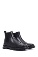 Male Black Leather Chelsea Boots | Derimod Male Black Leather Chelsea Boots | Derimod