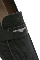 Erkek Siyah Deri Casual Loafer | Derimod Erkek Siyah Deri Casual Loafer | Derimod