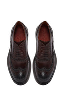 Men's Brown Lace-Up Leather Casual Shoes | Derimod Men's Brown Lace-Up Leather Casual Shoes | Derimod