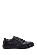 Men's Leather Printed Sneaker | Derimod Men's Leather Printed Sneaker | Derimod