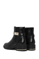 Women's Black Zippered Buckle Detailed Boots | Derimod Women's Black Zippered Buckle Detailed Boots | Derimod