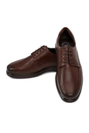 Men's Brown Lace-Up Leather Casual Shoes | Derimod Men's Brown Lace-Up Leather Casual Shoes | Derimod