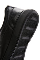 Men's Black Lace-up Leather Sneaker | Derimod Men's Black Lace-up Leather Sneaker | Derimod