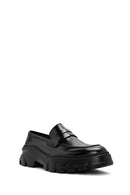 Erkek Siyah Deri Casual Loafer | Derimod Erkek Siyah Deri Casual Loafer | Derimod