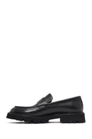 Erkek Siyah Deri Loafer | Derimod Erkek Siyah Deri Loafer | Derimod