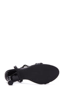 Women's Black Heeled Sandals | Derimod Women's Black Heeled Sandals | Derimod