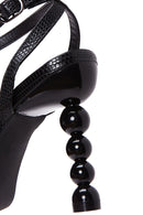 Women's Black Heeled Sandals | Derimod Women's Black Heeled Sandals | Derimod