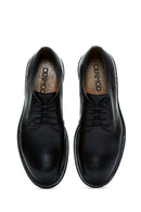 Men's Black Lace Up Leather Casual Shoes | Derimod Men's Black Lace Up Leather Casual Shoes | Derimod