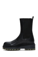 Women's Black Thick Soled Chelsea Boots | Derimod Women's Black Thick Soled Chelsea Boots | Derimod
