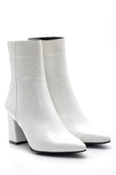 Women's Patent Leather Heeled Boots | Derimod Women's Patent Leather Heeled Boots | Derimod