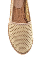 Kadın Bej Hasır Taban Espadril | Derimod Kadın Bej Hasır Taban Espadril | Derimod