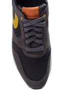 Men's Suede Detailed Sneaker | Derimod Men's Suede Detailed Sneaker | Derimod