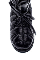 Women's Leather Shiny Puffy Boots | Derimod Women's Leather Shiny Puffy Boots | Derimod
