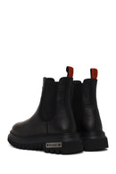 Harley Davidson Woman Black Mourir Nubuck Leather Chelsea Boots | Derimod Harley Davidson Woman Black Mourir Nubuck Leather Chelsea Boots | Derimod