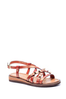 Women's Studded Detailed Sandals | Derimod Women's Studded Detailed Sandals | Derimod