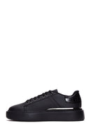 Erkek Siyah Kalın Tabanlı Sneaker | Derimod Erkek Siyah Kalın Tabanlı Sneaker | Derimod