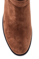 Women's Suede Leather Boots | Derimod Women's Suede Leather Boots | Derimod
