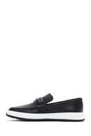 Erkek Siyah Deri Loafer | Derimod Erkek Siyah Deri Loafer | Derimod