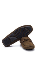 Men's Green Suede Leather Loafer | Derimod Men's Green Suede Leather Loafer | Derimod
