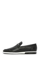 Erkek Siyah Deri Casual Loafer | Derimod Erkek Siyah Deri Casual Loafer | Derimod