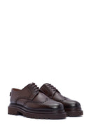 Men's Brown Lace-up Leather Casual Shoes | Derimod Men's Brown Lace-up Leather Casual Shoes | Derimod