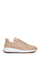 Kadın Deri Kapitone Sneaker | Derimod Kadın Deri Kapitone Sneaker | Derimod